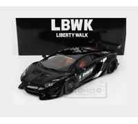 1:18 AUTOART Lamborghini Aventador Liberty Walk 2017 Black AA79244