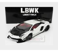 1:18 AUTOART Lamborghini Aventador Liberty Walk 2017 White Met Carbon AA79241