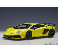 1:18 AUTOART Lamborghini Aventador Svj 2018 Tenerife Yellow Pearl AA79175