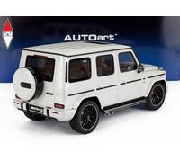 1/18 Autoart Mercedes Benz G-Class G63 AMG V8 Biturbo 2019 Brillant White Met