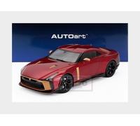 1:18 AUTOART Nissan Gt-R50 By Italdesign 2021 Red Met Gold AA77514