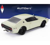 1/18 Autoart Nissan Skyline 2000 GT-R (KPGC110) Coupe 1973 White 77467
