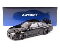 1:18 AUTOart Nissan Skyline GT-R (R34) Z-Tune 2005 Perla Nera 77463