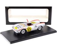 1:18 AUTOart Porsche 550 Spyder Pan Americana 1954 Argento #55