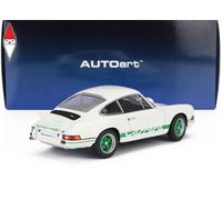 AUTOart 78031 - 1/18 Porsche 911 Carrera 2.7 Rs (Grand Prix Bianco Con Gre - Neu