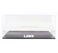 1/18 AUTOART - VETRINA DISPLAY BOX - BASE IN PLASTICA NERA - PLASTIC BASE 90047