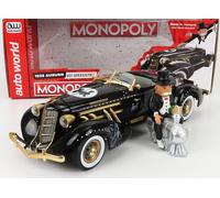 1/18 AUTOWORLD - AUBURN - 851 SPEEDSTER OPEN 1935 WITH Mr. MONOPOLY AWSS140/06
