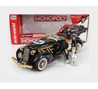 1:18 AUTOWORLD Auburn 851 Speedster Open 1935 With Mr. Monopoly Fig.AWSS140-06