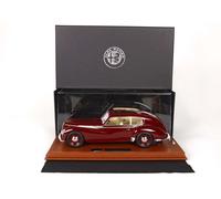 1:18 Bbr Alfa Romeo 6C 2500 Freccia D'Oro Red With Showcase BBRC1812CV Modellino