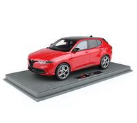 1:18 BBR Alfa Romeo Tonale Tributo Plug-In Rosso Alfa +Showcase BBRC1858A-VET