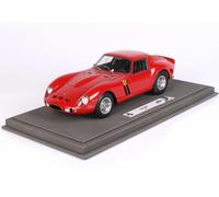 1:18 BBR Ferrari 250 Gto Coupe 1962 Con Vetrina With Showcase Red BBR1807C-VET