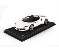 1:18 BBR Ferrari 296 Gts Bianco Cervino P18215B1-VET