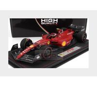 1:18 BBR Ferrari F1-75 #55 2Nd Bahrain Gp 2022 Sainz +Showcase BBR221855DIE-VET