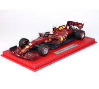 1:18 BBR Ferrari F1 Sf1000 Gp Mugello 2020 Leclerc +Showcase BBR161000DIE-21V