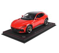 1:18 BBR Ferrari Purosangue Suv 2022 With Showcase Rosso Corsa 322 P18219BCF-VET