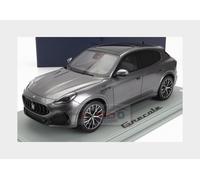 1:18 BBR Maserati Gracale Trofeo Suv 2023 With Showcase Grey Met P18220C-VET