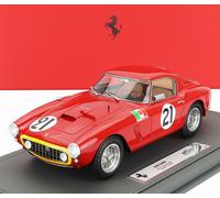MODELLINO AUTO STATICO BBR FERRARI 250GT SWB LE MANS 1960 BIANCHI SCALA 1/18