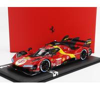 1:18 BBR Ferrari 499P #51 Winner Le Mans 2023 Giovinazzi +Showcase P18239-VET
