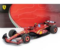 Bbr Models 241875 - Ferrar. SF-24 Carlos Sainz GP Monaco 2024 - scala 1/18 - modellino auto