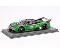 1:18 BBR Pagani Huayra R Carbonio Nero Lucido Whit Showcase P18218C-VET