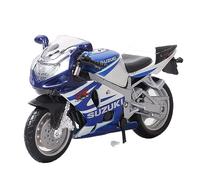 1/18 Bilancia Mini Bburago SUZUKI GSX R750 GSX-R750 Bicicletta Die Casting Modello