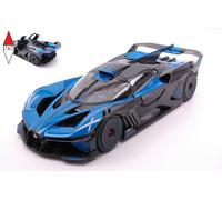 1/18 Burago Bugatti Bolide W16 8.0 Four-Turbo 1850Hp 500Km/H 2020 Blue Black
