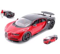 1/18 Burago Bugatti Chiron Sport N 16 2016 Red Black 18-11044R