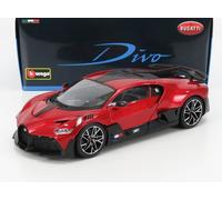 MODELLINO AUTO STATICO DIECAST BUGATTI DIVO 2018 GRIGIO MODELLISMO SCALA 1/18