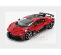1:18 Burago Bugatti Divo 2018 Red Black BU11045R Modellino