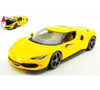 Ferrari 296 Gtb Giallo Modellino Auto 1:18 Bburago