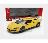 1:18 BURAGO Ferrari 296 Gtb Hybrid 830Hp V6 2021 Yellow BU16018Y