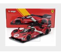 1/18 BURAGO - FERRARI - 499P 3.0L TURBO V6 N 24 MODIFICATA 2024 18-16302-24