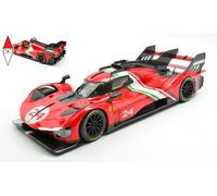 1/18 BURAGO - FERRARI - 499P 3.0L TURBO V6 N 24 MODIFICATA 2024 18-16302-24