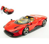 1/18 BURAGO FERRARI DAYTONA SP3 CLOSED ROOF 2022 ROSSO CORSA 322 - RED