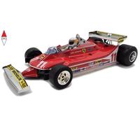MODELLINO AUTO STATICO BURAGO FERRARI F1 312T4 MONACO GP 1979 SCHECKTER 1:18