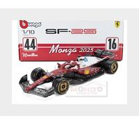 1:18 BURAGO Ferrari F1 Sf-25 # Italy Gp 2025 Leclerc Lauda 50Th BU16816MON-16