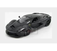 MODELLINO AUTO STATICO BURAGO FERRARI LA FERRARI 2013 NERO C/VETRINA SCALA 1:18