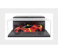 1:18 BURAGO Ferrari Sf90 Hybrid 1000Hp #50 Le Mans Livery With Showcase BU16035