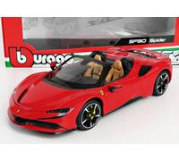 FERRARI SF90 STRADALE HYBRID SPIDER 1000hp OPEN 2020 - 1/18 BURAGO BU18016CAR