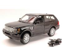 1:18 Burago Land Rover Range Rover Sport 2006 Black BU12069BK Modellino