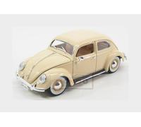 1:18 BURAGO Volkswagen Kafer Beetle 1955 Ivory BU12029IV
