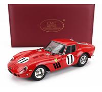 1/18 CMC - FERRARI - 250 GTO ch.3647 RHD COUPE N 11 2nd 1000km MONTLHERY M249