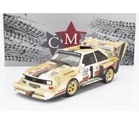 MODELLINO AUTO STATICO CMR AUDI QUATTRO ROHRL WINNER RALLY PIKES PEAK 1987 1/18