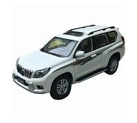 1 18 Diecast Per Toyota Prado Completamente Aperto In Lega Fuoristrada Modello Di Auto Ad Alta Simulazione Da Collezione(White)