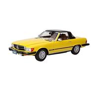 1 18 Fit For Mercedes 350sl 1986 Static Die Casting Metal Alloy Simulation Model Car Collection Ornaments Auto In Miniatura
