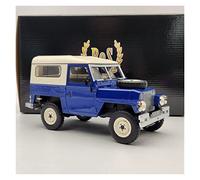 1 18 For L~d R~er Lightweight Series III 1973 Blu E Bianco Modello Di Auto In Resina Collezione For Adulti Regali Giocattoli Artigianato