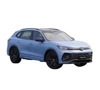 1 18 for Volkswagen Tiguan L PRO SUV SUV modello di auto in lega kit auto giocattoli for bambini collezione replica(Blu)
