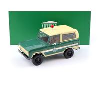 1:18 Greenlight Artisan 1967 Ford Bronco Smokey Bear Forest Ranger Verde/Crema