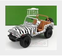 1:18 GREENLIGHT Jeep Cj-7 Open 1976 When Nature Calls Ace Ventura GREEN19115