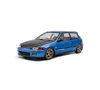 SOLIDO 1810406 MINIATURA HONDA CIVIC (EG6) SOLIDO WORKS BLU COBALTO PERLA 1991 1